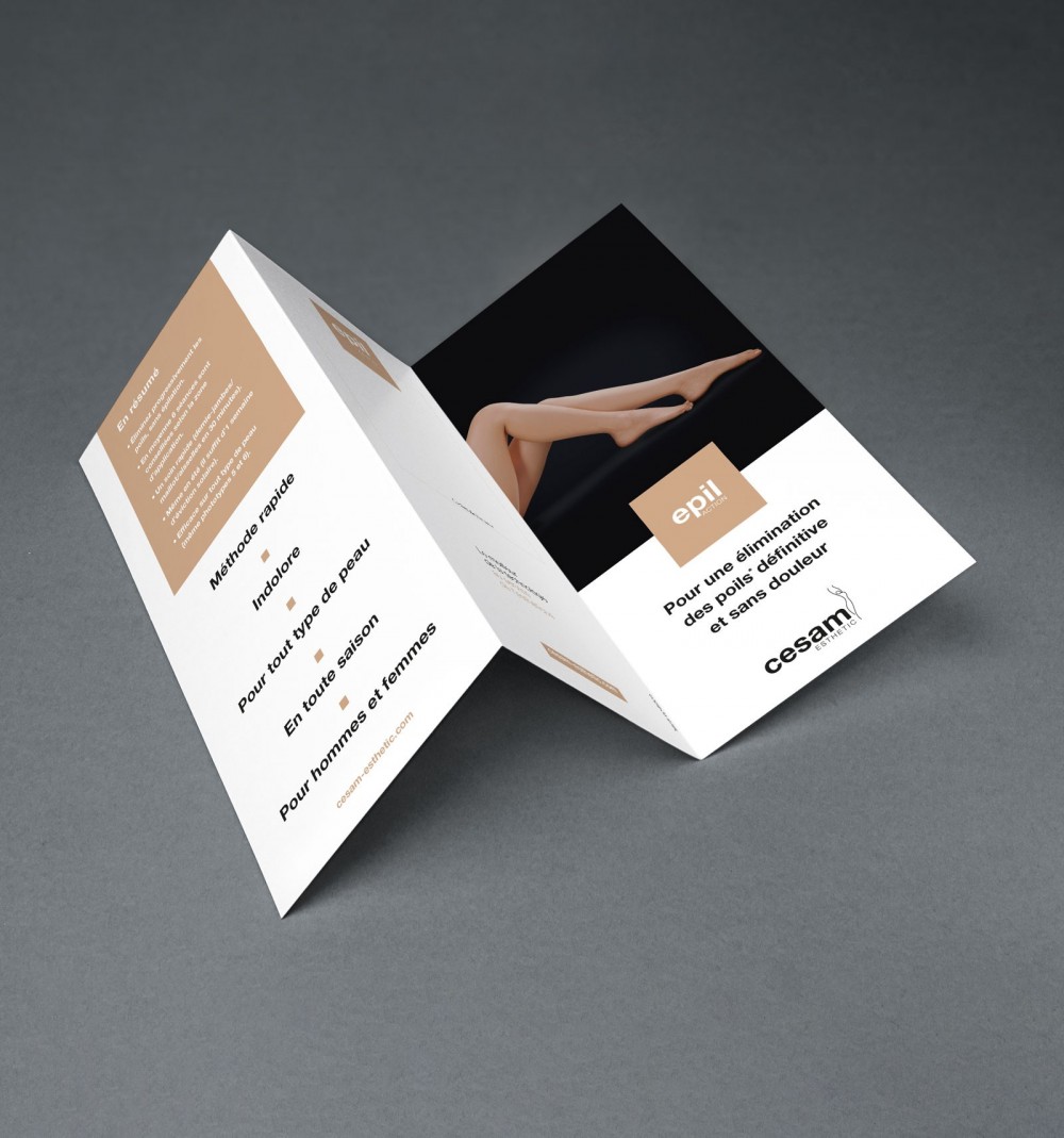 Dépliants EPILACTION Din Long (x100)