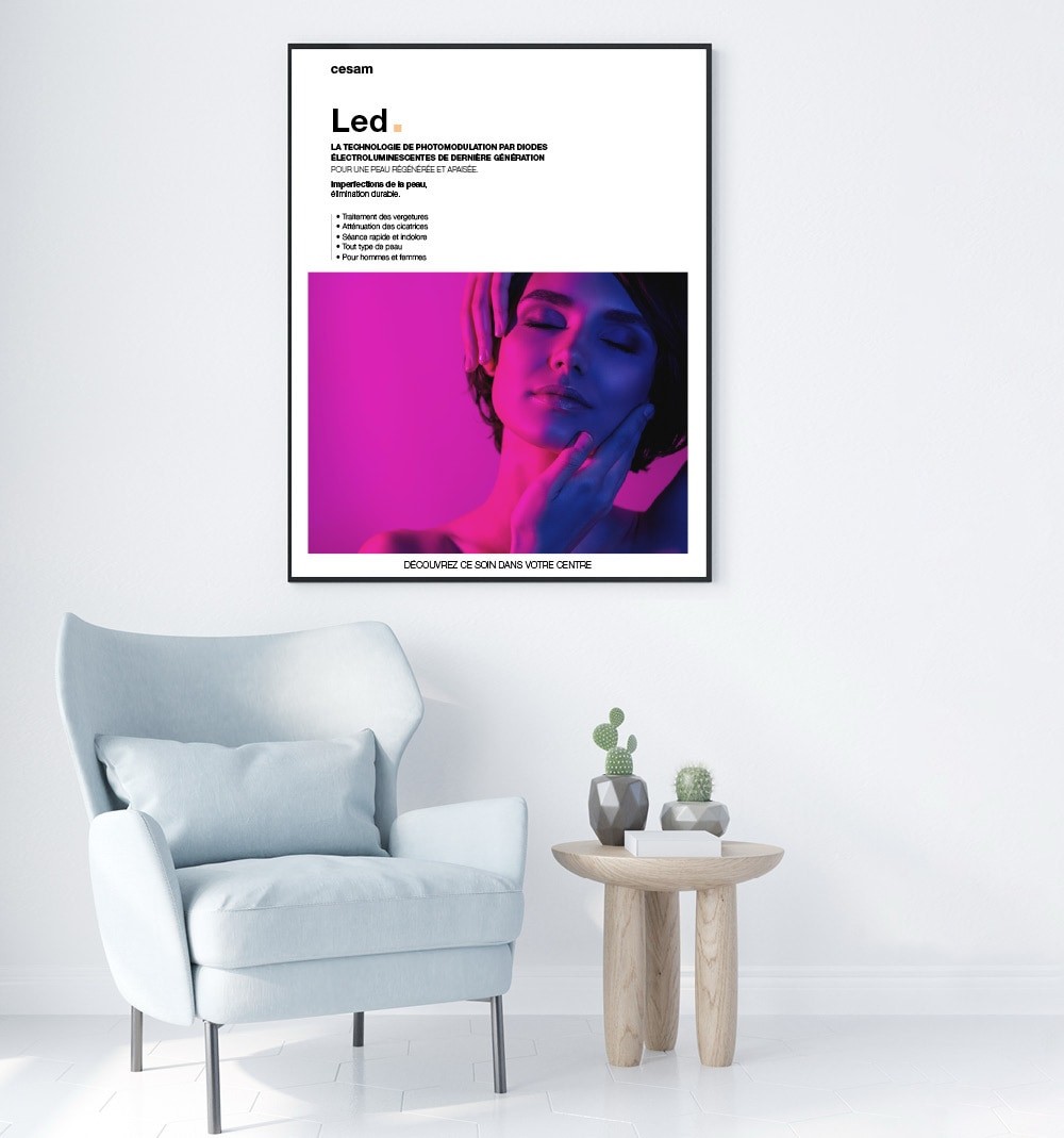 Affiches LED Esthetic A2